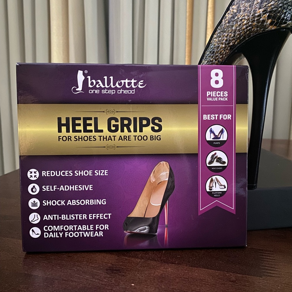 Ballotte - Premium Grade Silicone Heel Protector… New… Never Opened